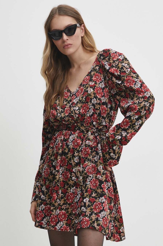 Answear.LAB sukienka casual czarny 4066.ikk