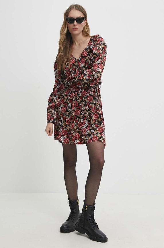 Answear.LAB sukienka 4066.ikk czarny WW24