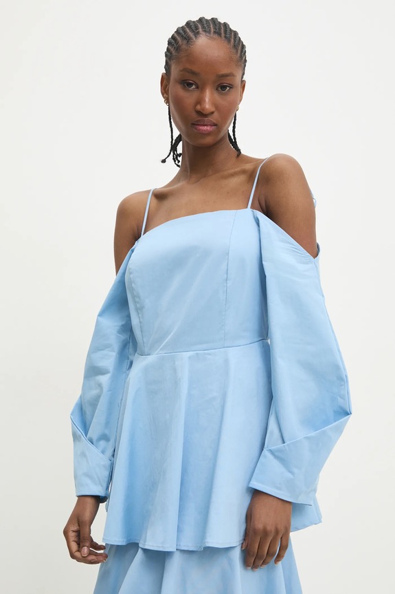 Answear.LAB sukienka niebieski d790265330.ijs