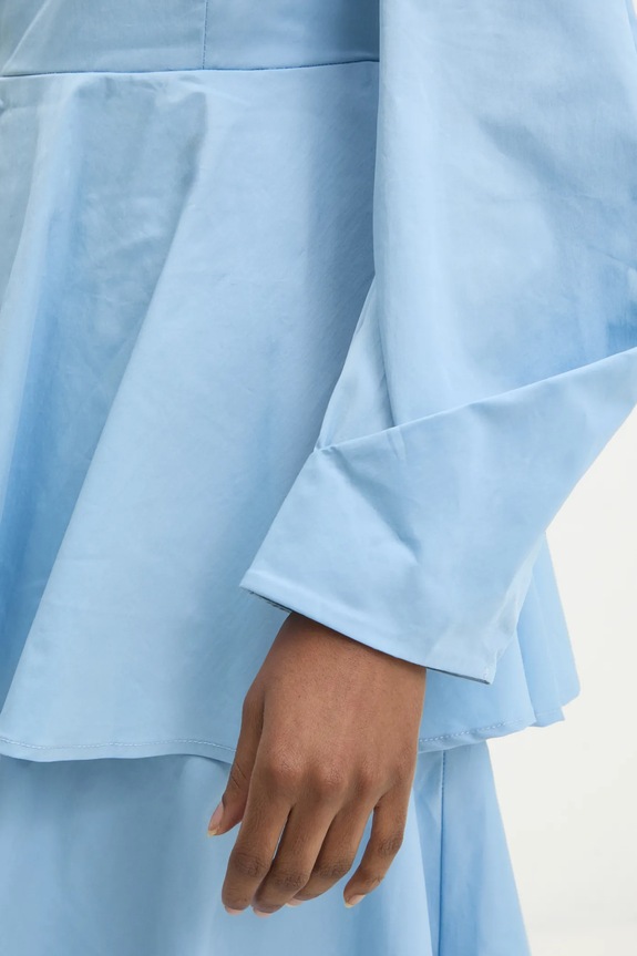 Answear.LAB sukienka d790265330.ijs niebieski