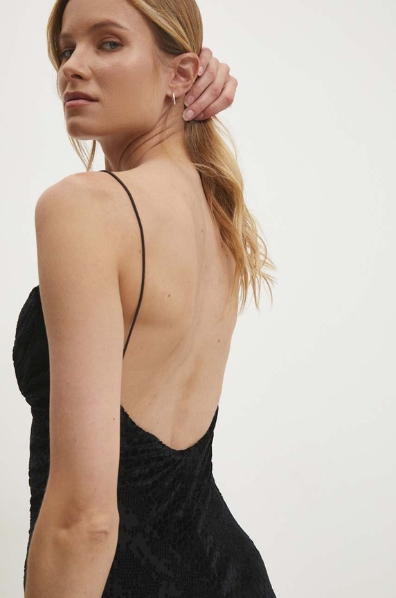 Answear.LAB sukienka czarny 502356.fh