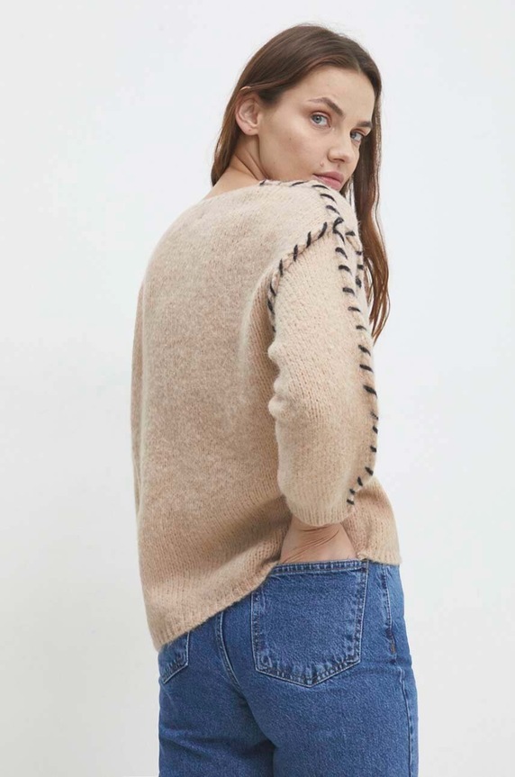 Ruházat Answear.LAB pulóver CH5186.iw barna