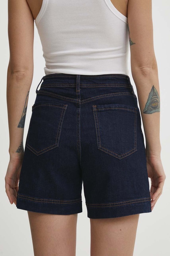 Oblačila Jeans kratke hlače Answear.LAB JD418BT.fh mornarsko modra