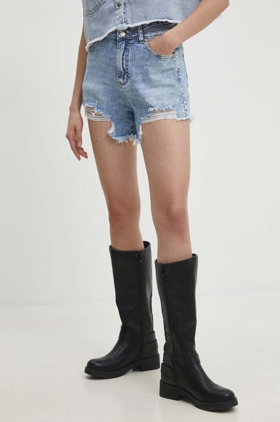 Jeans kratke hlače Answear.LAB Drugo modra jk5004.IKK