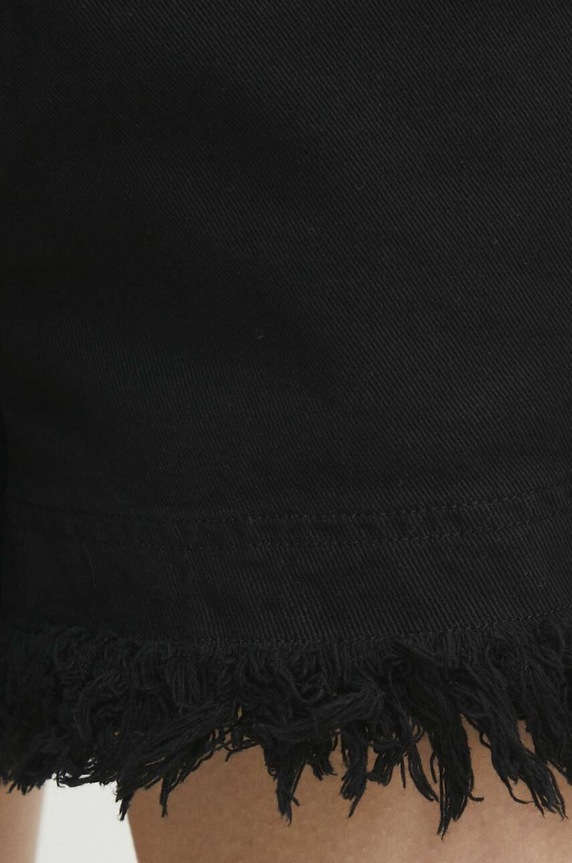 Answear.LAB szorty jeansowe czarny 3769.fjs