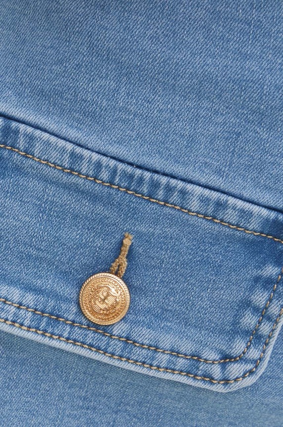 Jeans kratke hlače Answear.LAB modra KV122C.HWK