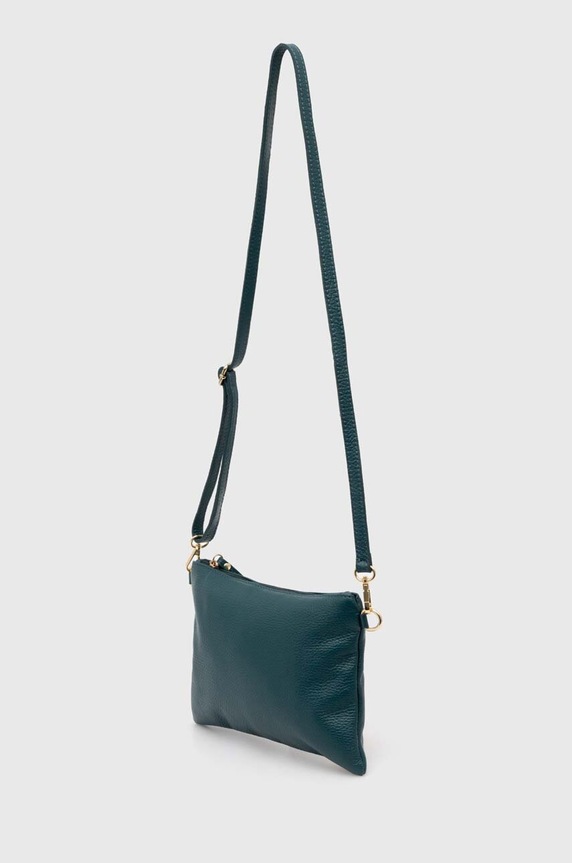 Answear.LAB torebka skórzana 745.HWK zielony WA00