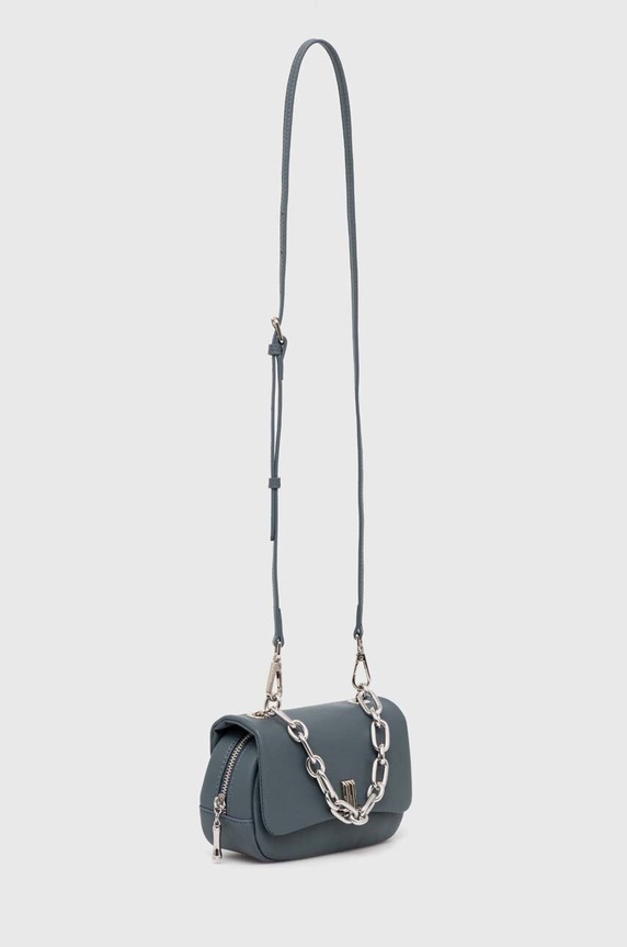 Accesorii Answear Lab poseta de piele 4252.cdb albastru