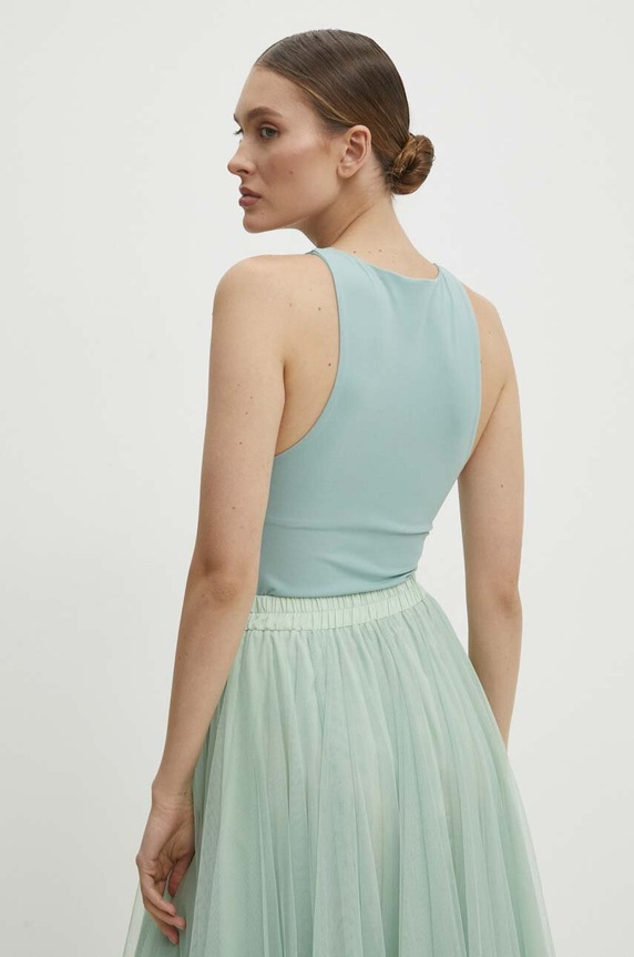 Боди Answear.LAB зелен vd10873.13.FKK