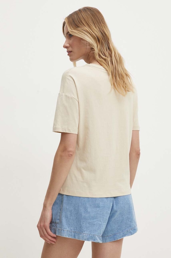 Îmbrăcăminte Answear Lab tricou din bumbac 3683.tjs bej