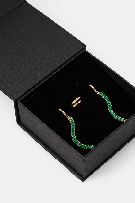 Accesorii Answear Lab cercei 2-pack BO04.BO06.fms verde