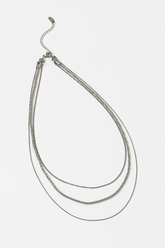 Ogrlica Answear.LAB srebrna 1134.CMS