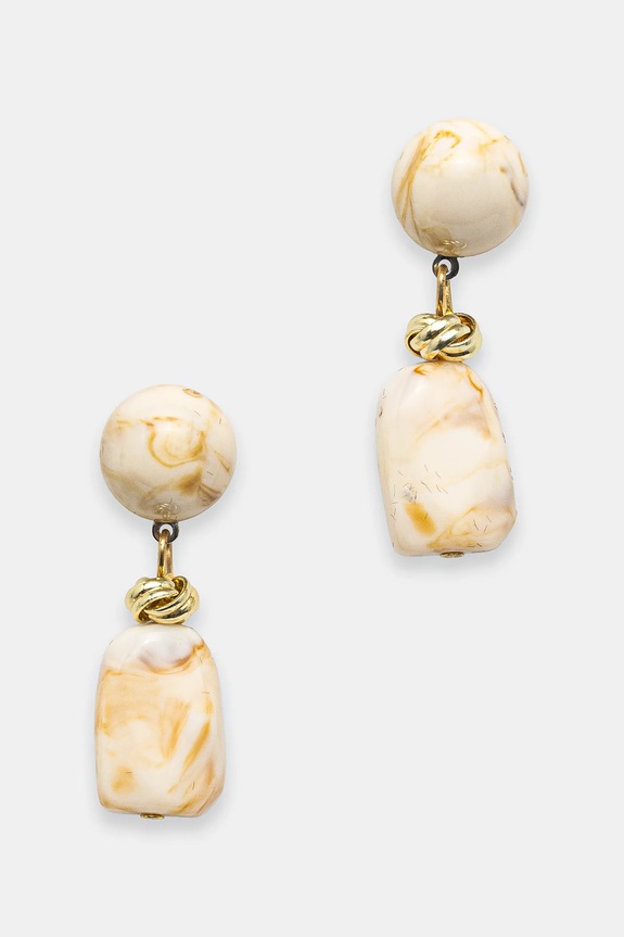 Answear.LAB kolczyki beżowy 1137.cms