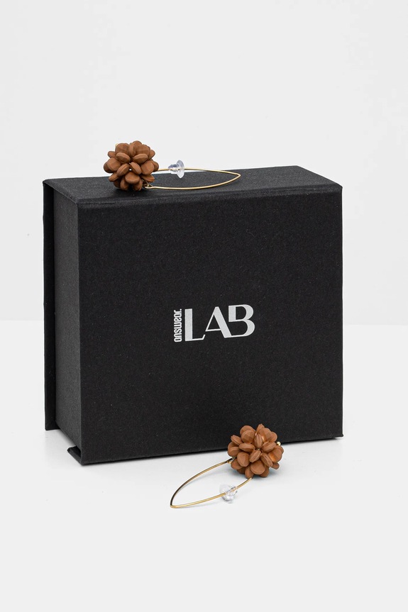Accesorii Answear Lab cercei Y00578.HWK maro