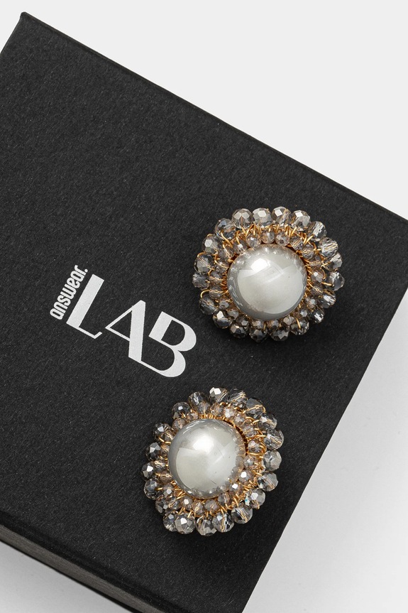 Accesorii Answear Lab cercei 06.ILK alb
