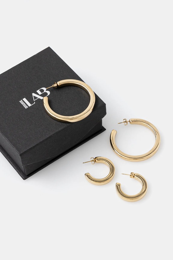 Accesorii Answear Lab cercei 2-pack D5724.D5722.hms aur