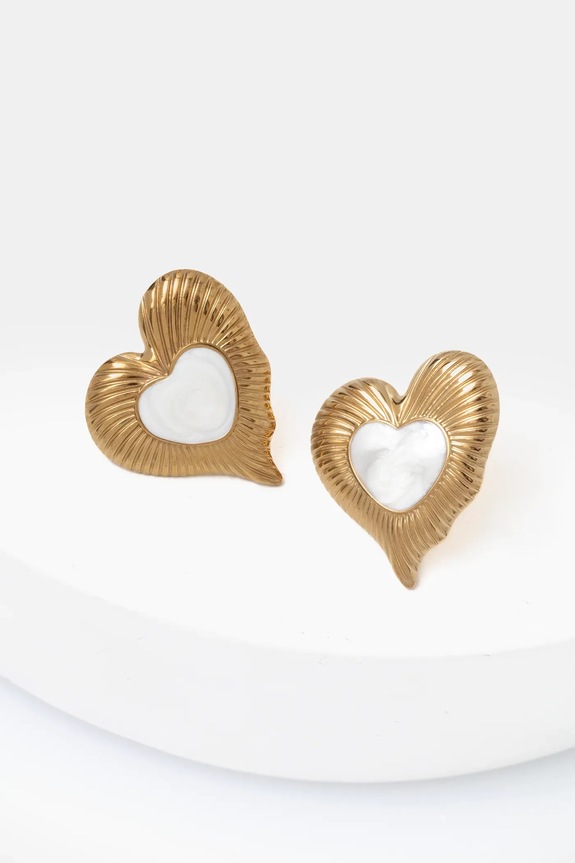 Обици Answear.LAB да бял 1323.CMS