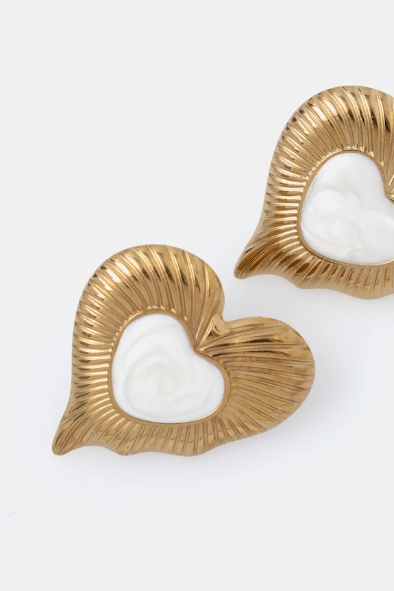 Обици Answear.LAB 1323.CMS бял WW25