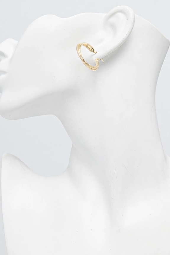 Accesorii Answear Lab cercei de argint 38366.hos aur