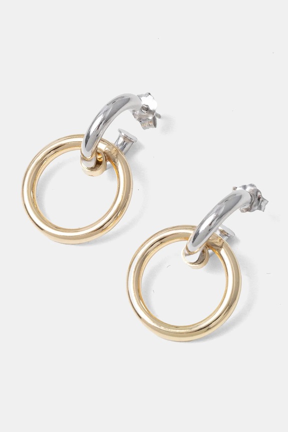 Σκουλαρίκια Answear.LAB χρυσαφί 38380.hos