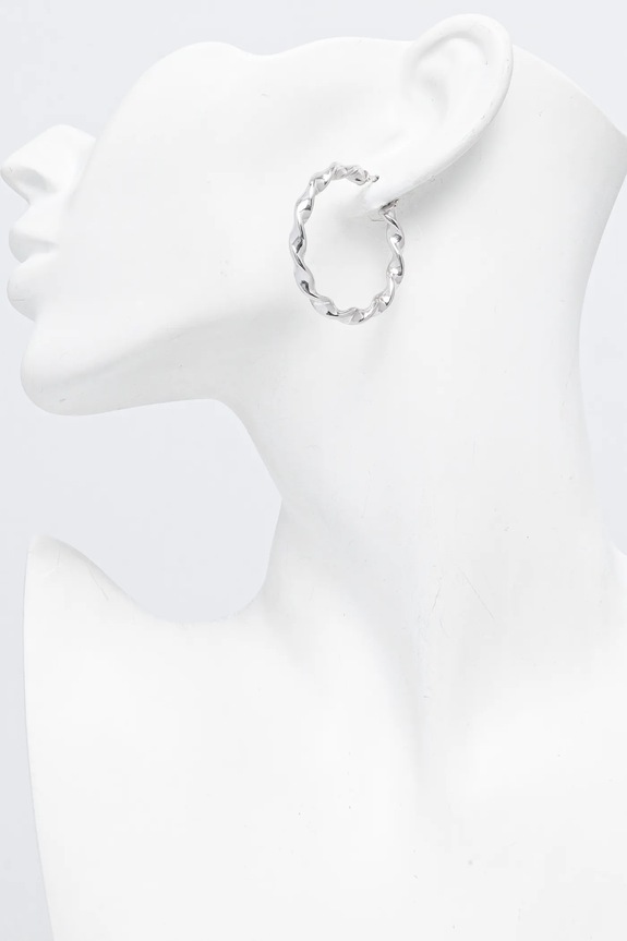 Accesorii Answear Lab cercei de argint PART6/3.hos argintiu