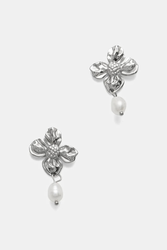 Σκουλαρίκια Answear.LAB Συσκευασία Δώρου ασημί 1353.cjk