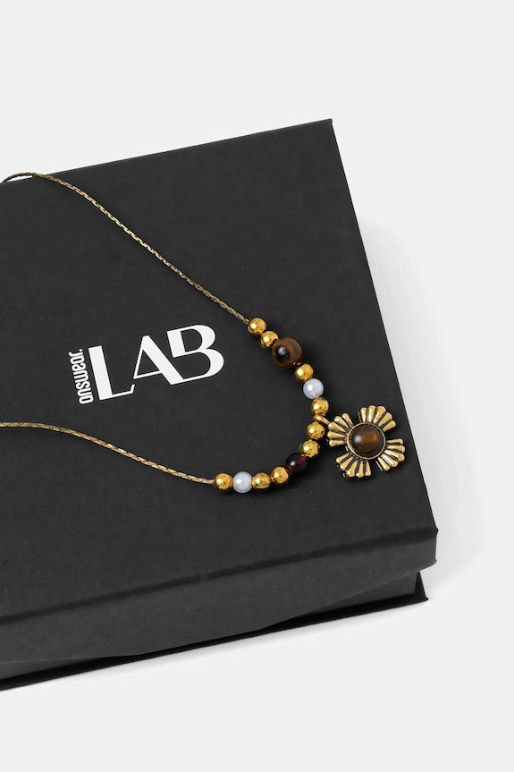 Dodaci Ogrlica Answear.LAB 1354.cjk zlatna