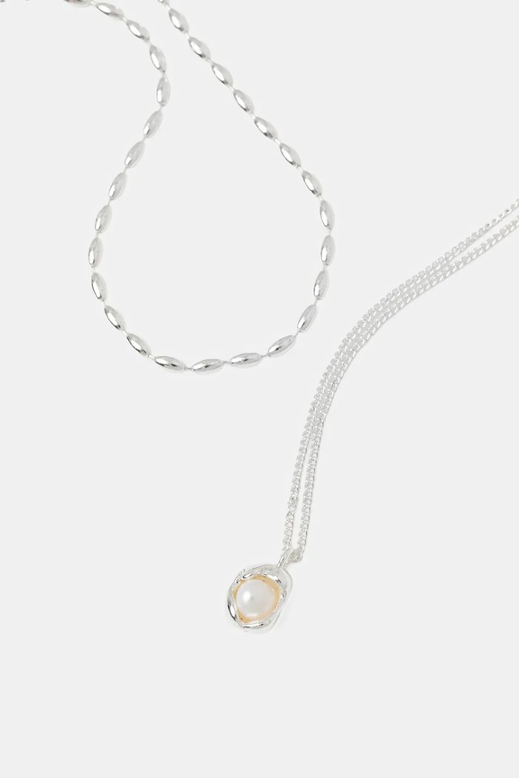 Answear.LAB collana pacco da 2 1357.cjk argento WW25