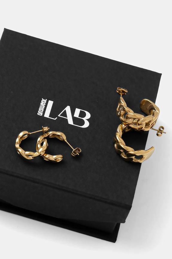 Σκουλαρίκια Answear.LAB 2-pack 1360.cjk χρυσαφί WW25