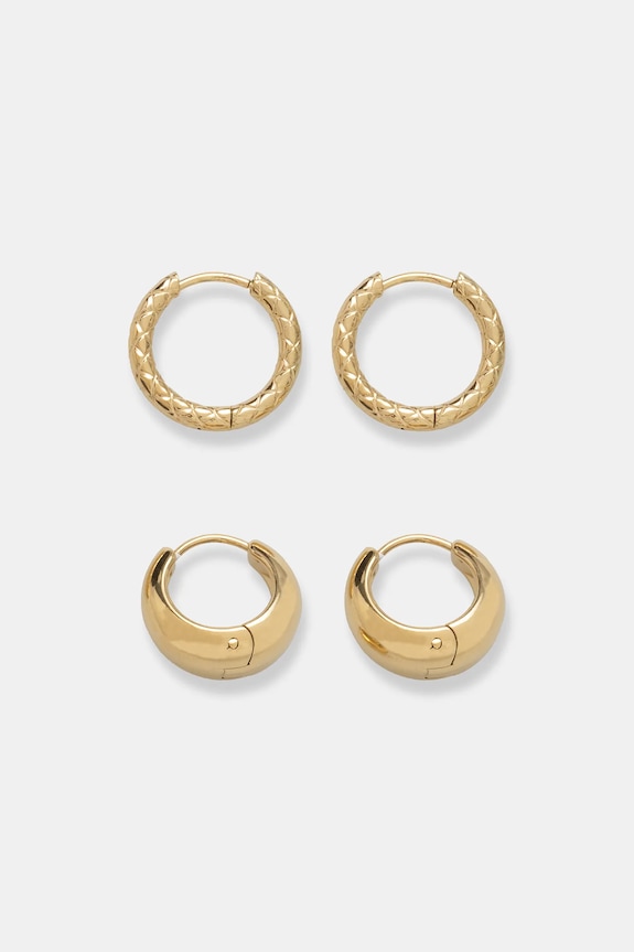 Answear Lab cercei 2-pack 2-pack aur 7191004301.7190990901.h