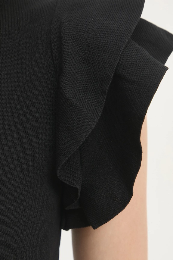 Μπλουζάκι Answear.LAB 2169.hos μαύρο