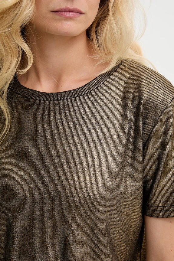 Μπλουζάκι Answear.LAB 8375.hos μαύρο