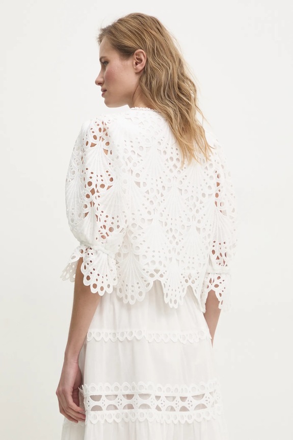 Ρούχα Μπλουζάκι Answear.LAB 81010.FKK λευκό