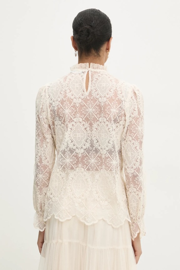 Odjeća Bluza Answear.LAB 81048.FKK bež