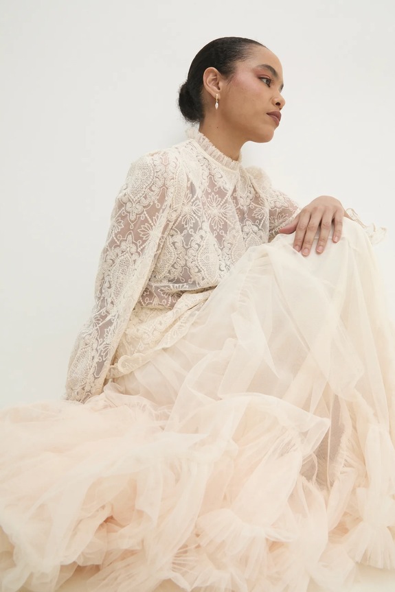 Bluza Answear.LAB bež 81048.FKK