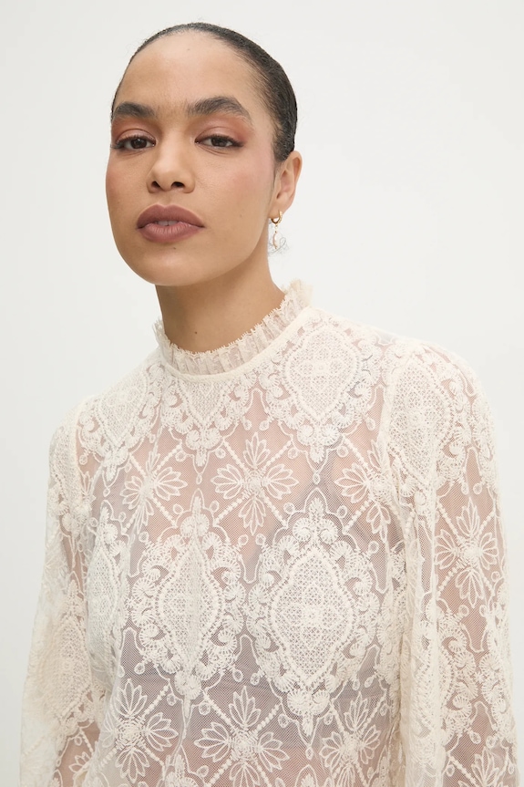 Bluza Answear.LAB 81048.FKK bež