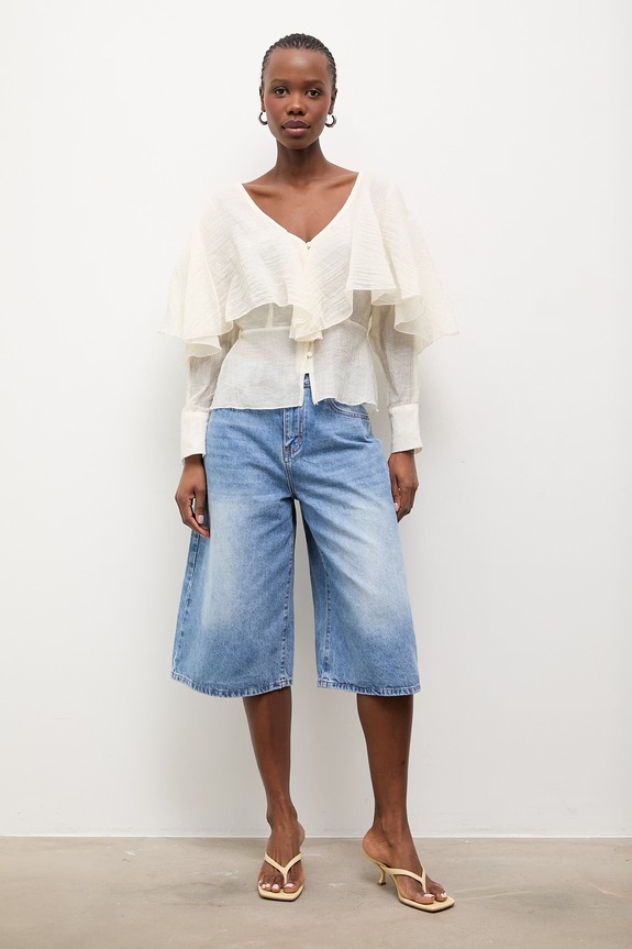 Πουκάμισο Answear.LAB 24231YT.HWK μπεζ WW25