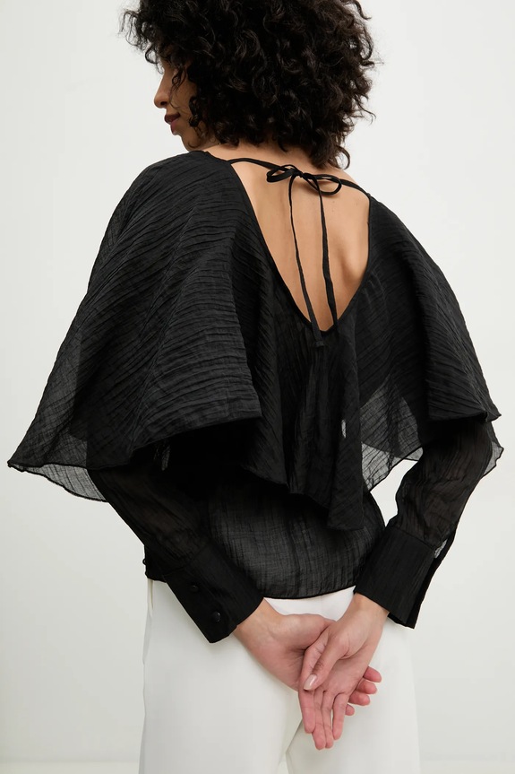 Odzież Answear.LAB koszula 24231YT.HWK czarny