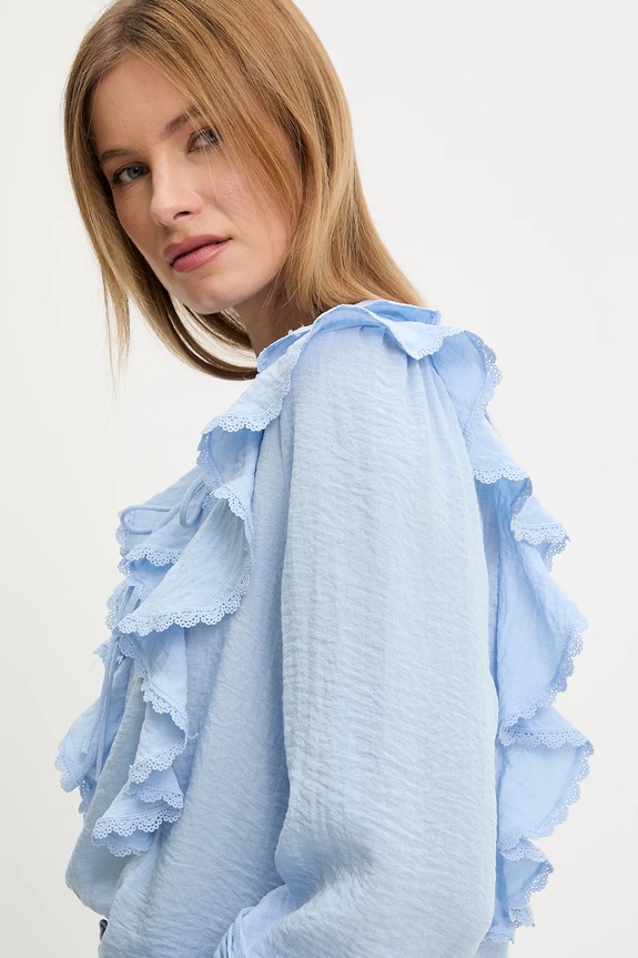 Answear.LAB bluzka niebieski T1938.hos