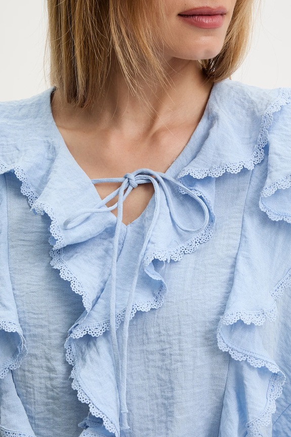 Answear.LAB bluzka T1938.hos niebieski