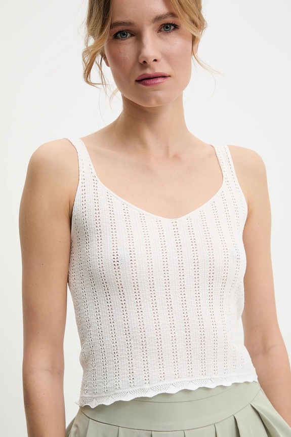 Μπλουζάκι Answear.LAB λευκό 9541.hos