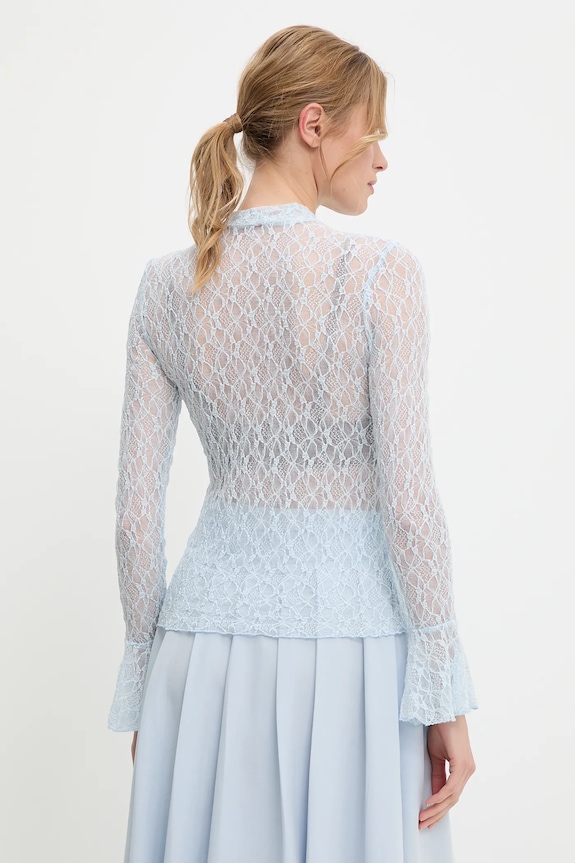 Îmbrăcăminte Answear Lab bluza 1000.flk albastru
