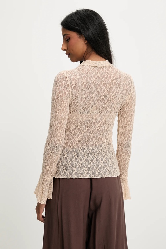 Îmbrăcăminte Answear Lab bluza 1000.flk bej