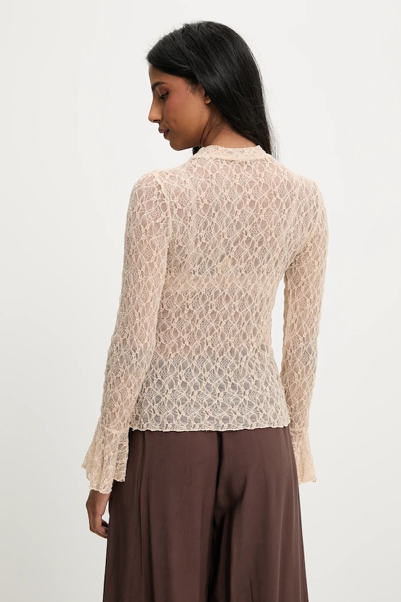 Îmbrăcăminte Answear Lab bluza 1000.flk bej