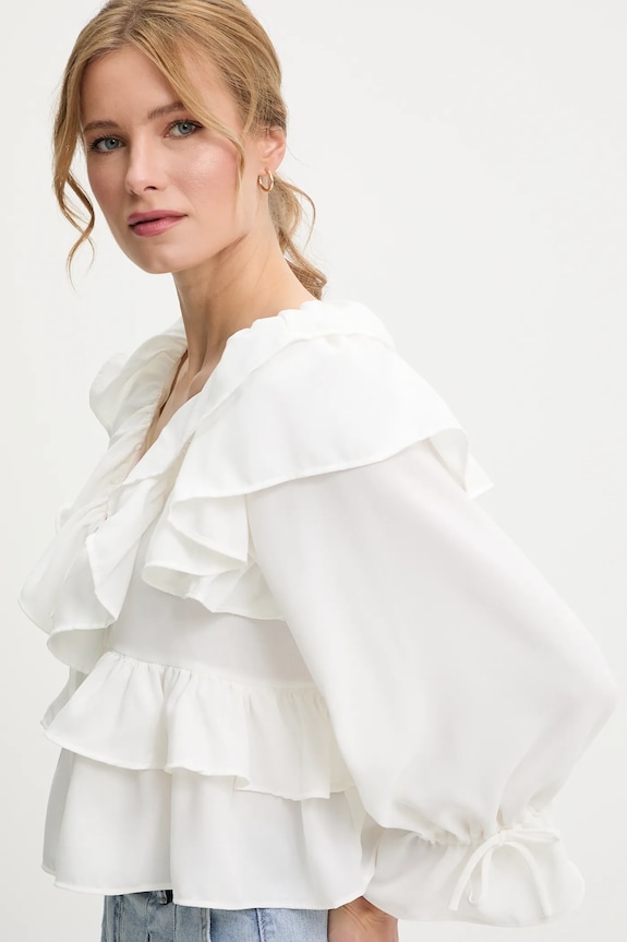 Μπλουζάκι Answear.LAB λευκό 15659.fh