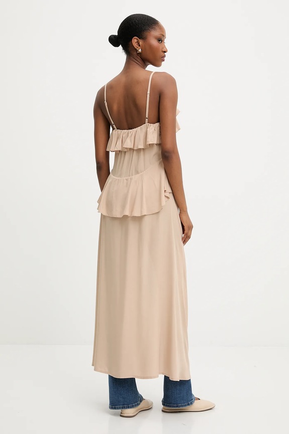 Odzież Answear.LAB top L9114.hak beżowy