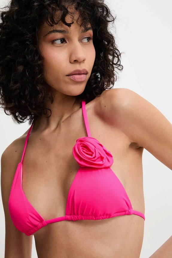 Plavková podprsenka Answear.LAB růžová hw2fw1808.G.flk