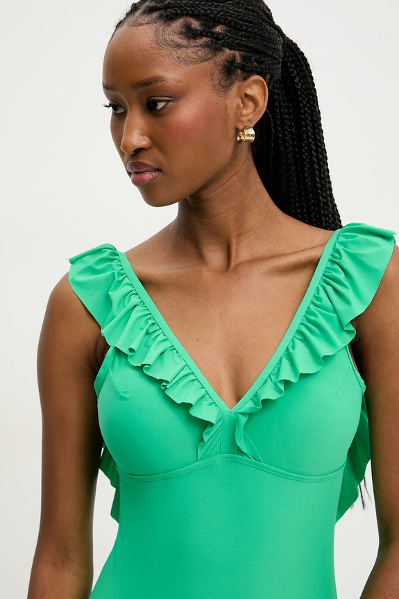 Oblačila Enodelne kopalke Answear.LAB 9039.106.hjk zelena