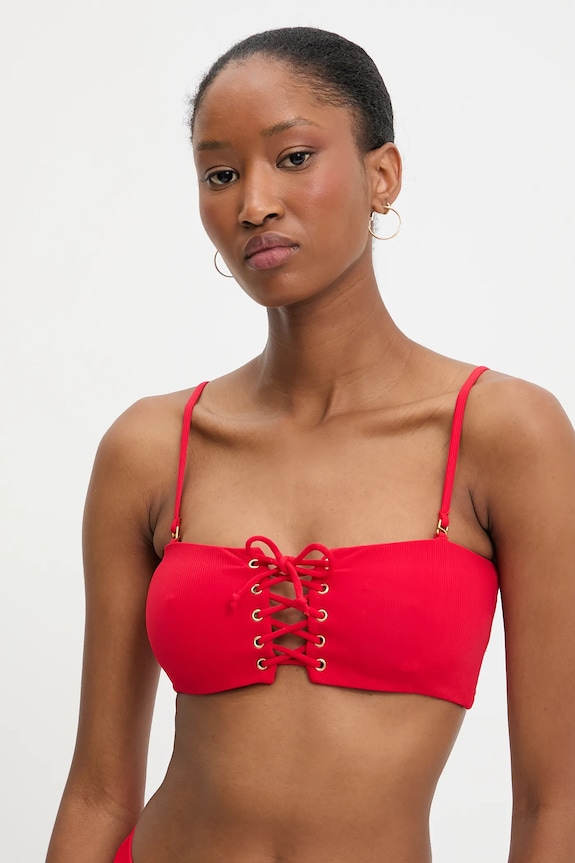 Answear Lab sutien de baie cu balene rosu W7014.g.hjk