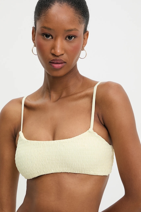 Bikini top Answear.LAB χωρίς μεταλλικές μπανέλες κίτρινο 7028.hjk